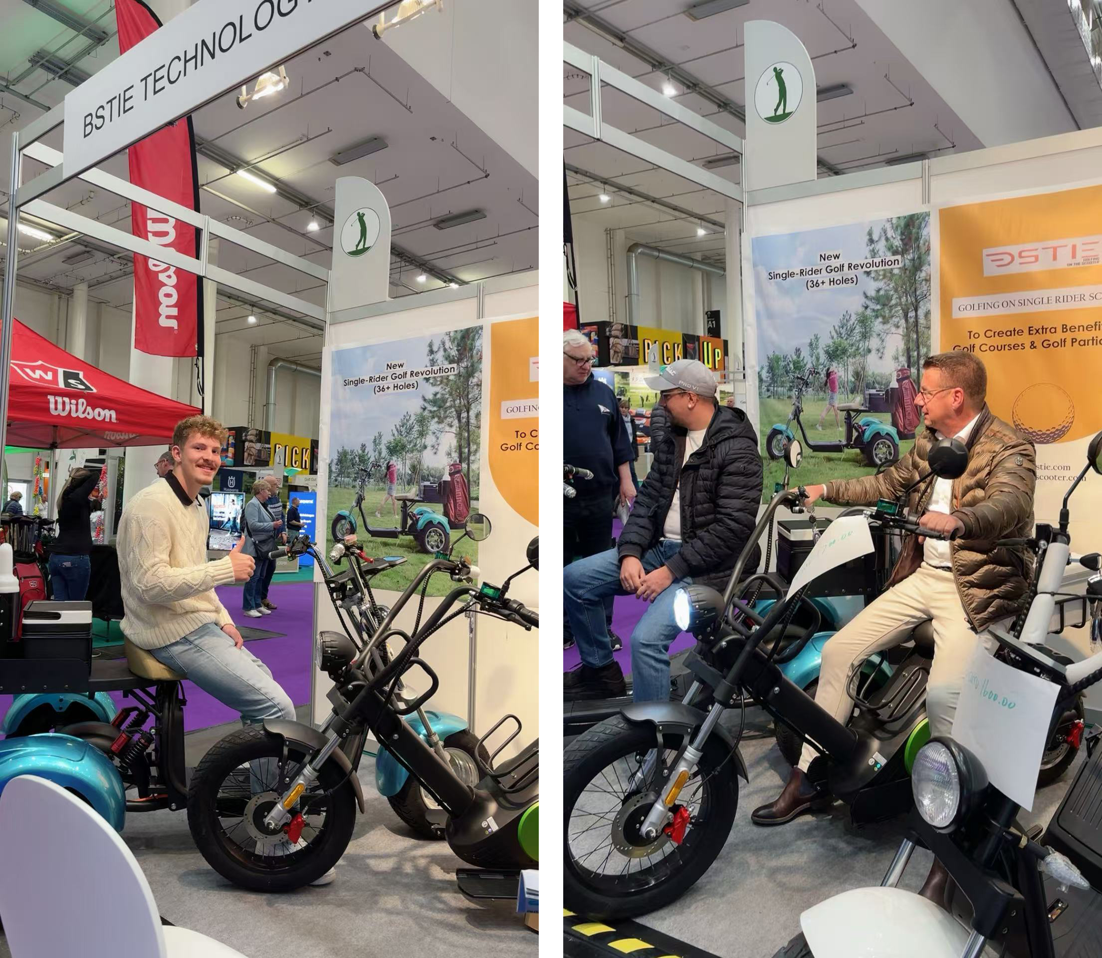 Welcome to Test Ride on Our Latest Golf Scooter in Munich and Dusseldorf